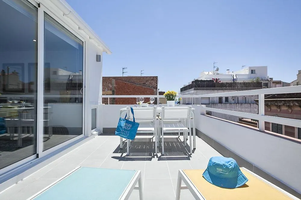 Sitges Group Blue And White Hotel